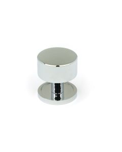 From The Anvil 50328 Polished Chrome Kelso Cabinet Knob - 32mm (Plain) Polished Chrome