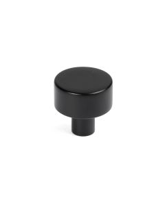 From The Anvil 50338 Matt Black Kelso Cabinet Knob - 25mm (No rose) Matt Black