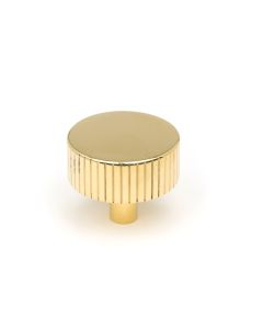 From The Anvil 50368 Polished Brass Judd Cabinet Knob - 38mm (No Rose) Polished Brass