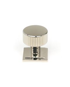 From The Anvil 50389 Polished Nickel Judd Cabinet Knob - 25mm (Plain) Polished Nickel