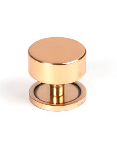 From The Anvil 50466 Polished Bronze Kelso Cabinet Knob - 38mm (Plain) Polished Bronze