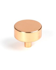 From The Anvil 50467 Polished Bronze Kelso Cabinet Knob - 38mm (No rose) Polished Bronze