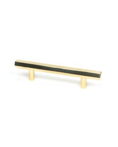 Polished Brass Kahlo Pull Handle Small From The Anvil