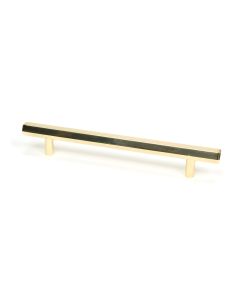 Polished Brass Kahlo Pull Handle Medium From The Anvil