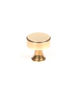 From The Anvil 50498 Aged Brass Scully Cabinet Knob - 25mm Aged Brass