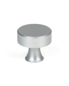 From The Anvil 50542 Satin Chrome Scully Cabinet Knob - 38mm Satin Chrome