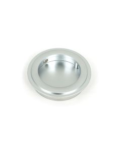 From The Anvil 50644 Satin Chrome 60mm Art Deco Round Pull Satin Chrome