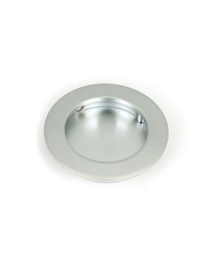 From The Anvil 50647 Satin Chrome 75mm Plain Round Pull Satin Chrome