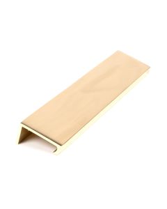 From The Anvil 50676 Polished Brass 200mm Plain Edge Pull Polished Brass