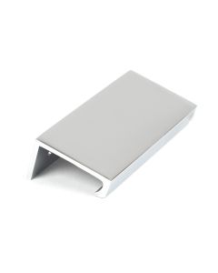From The Anvil 50714 Polished Chrome 100mm Plain Edge Pull Polished Chrome