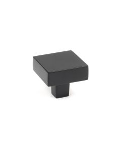 From The Anvil 50734 Matt Black Albers Cabinet Knob - 35mm Matt Black