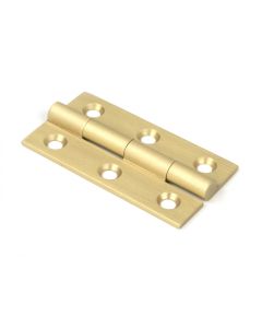 From the Anvil Satin Brass 2 Butt Hinge pair 50915