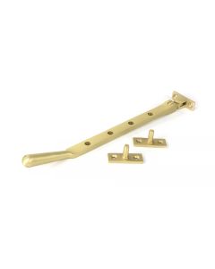 From the Anvil Satin Brass 10 Newbury Stay 50927