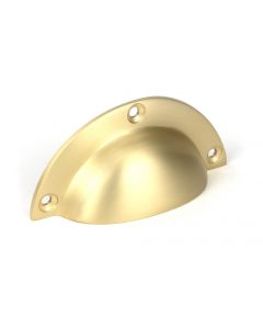 From the Anvil Satin Brass 4 Plain Drawer Pull 50950