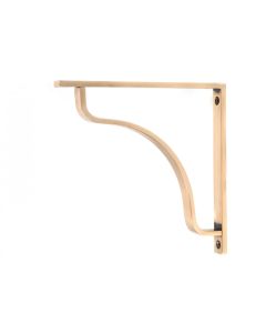 From the Anvil Polished Bronze Abingdon Shelf Bracket 200mm x 200mm 51103