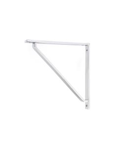 From the Anvil Polished Chrome Barton Shelf Bracket 200mm x 200mm 51119