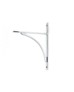 From the Anvil Polished Chrome Apperley Shelf Bracket 260mm x 200mm 51129