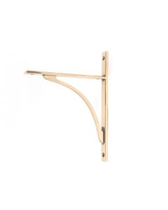 From the Anvil Polished Bronze Apperley Shelf Bracket 260mm x 200mm 51133