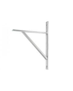 From the Anvil Satin Chrome Chalfont Shelf Bracket 260mm x 200mm 51150