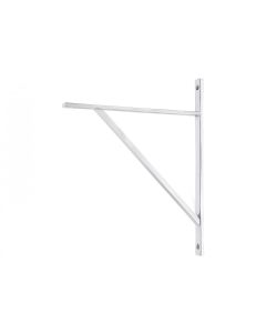 From the Anvil Polished Chrome Chalfont Shelf Bracket 314mm x 250mm 51159