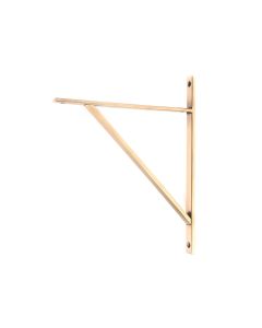 From the Anvil Polished Bronze Chalfont Shelf Bracket 314mm x 250mm 51163