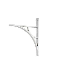 From the Anvil Satin Chrome Tyne Shelf Bracket 260mm x 200mm 51170