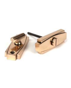 From the Anvil Polished Bronze Art Deco Thumbturn 51208