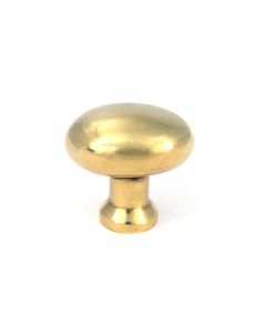 Aged Brass Moore Cabinet Knob 32mm From The Anvil