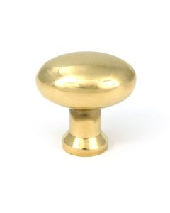 Aged Brass Moore Cabinet Knob 38mm From The Anvil