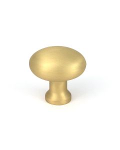 Satin Brass Moore Cabinet Knob 32mm From The Anvil