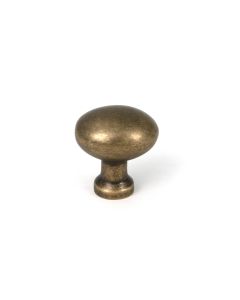 Burnished Brass Moore Cabinet Knob 25mm From The Anvil