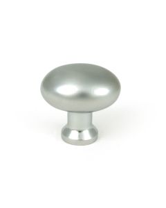 Satin Chrome Moore Cabinet Knob 32mm From The Anvil