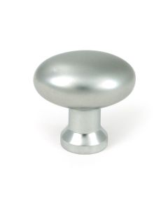 Satin Chrome Moore Cabinet Knob 38mm From The Anvil
