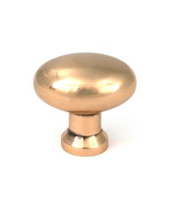 Polished Bronze Moore Cabinet Knob 38mm From The Anvil