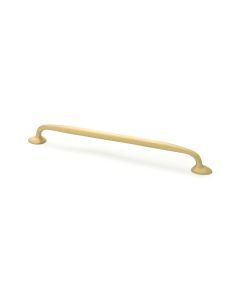Satin Brass Moore Pull Handle Large From The Anvil