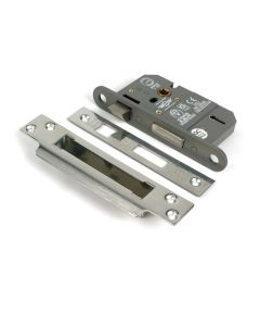 Polished Stainless Steel65mm 5 Lever Bs Sash Lock From The Anvil