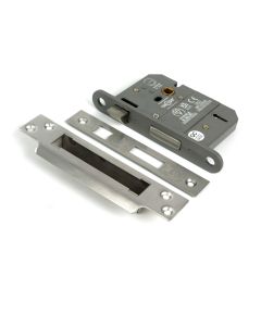 Satin Chrome 76mm 5 Lever Bs Sash Lock From The Anvil