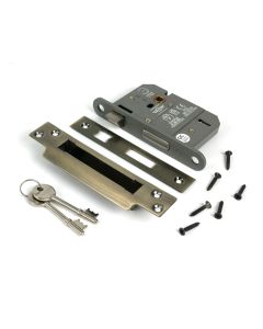 Aged Brass 76mm 5 Lever Bs Sash Lock Ka From The Anvil