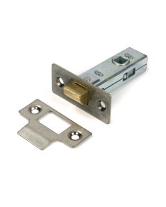 Pewter 65mm tubular Mortice Latch From The Anvil