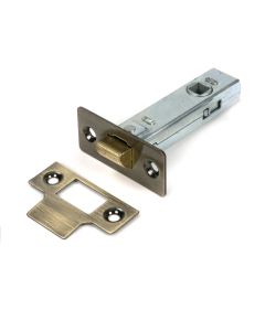 Aged Brass 76mm Tubular Mortice Latch From The Anvil