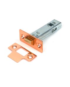 Polished Bronze 76mm Tubular Mortice Latch From The Anvil