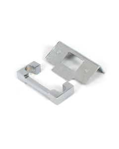 Polished Chrome 13mm door Rebate Kit For Heavy Duty Latch From The Anvil