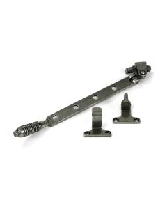 Pewter 254mm Reeded Stay Steel Window From The Anvil