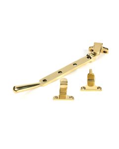 Polished Brass 204mm Newbury Stay Steel Window From The Anvil