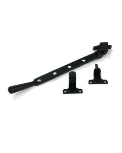 Matt Black 254mm Newbury Stay Steel Window From The Anvil