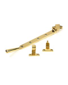 Polished Brass 254mm Newbury Stay Steel Window From The Anvil