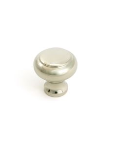Polished Nickel Regency Cabinet Knob Small From The Anvil