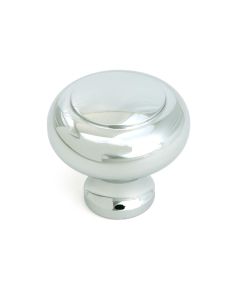 Polished Chrome Regency Cabinet Knob Large From The Anvil