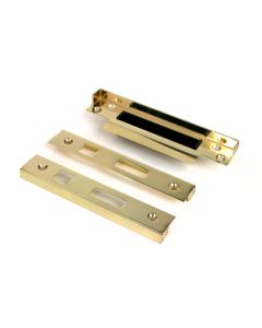 Polished Brass 13mm door Rebate Kit For Sash Lock From The Anvil