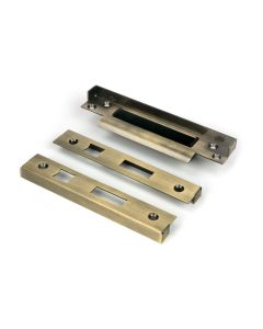 Aged Brass 13mm door Rebate Kit For Sash Lock From The Anvil